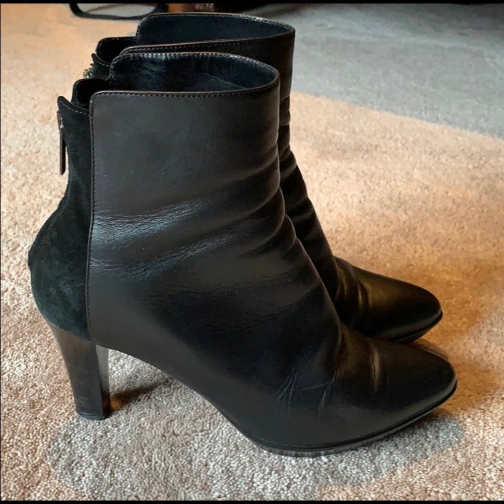 Aquatalia Waterproof Black Booties